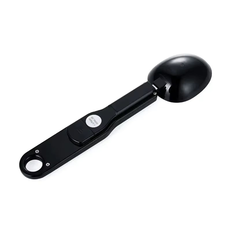 Electronic Kitchen Scale 500G 0.1G Spoon Scale Display Digital Weight Measuring Spoon Digital Mini Kitchen Tool Black